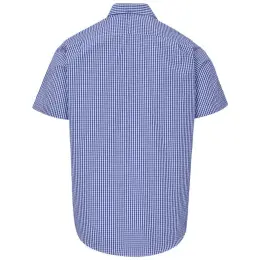 Mens Short Sleeve Ashford Blue Back